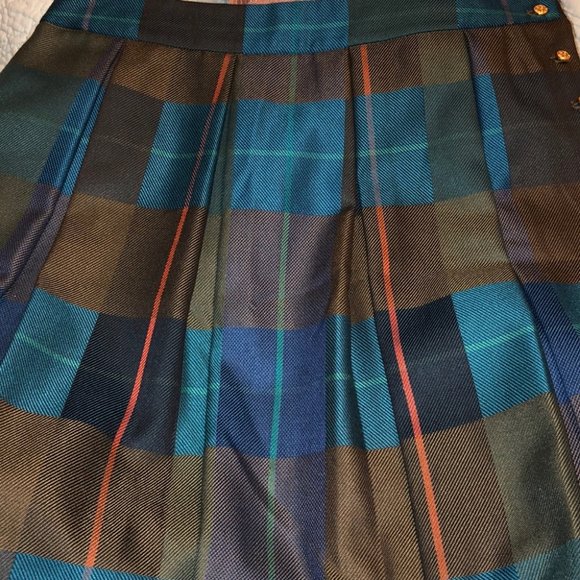 🧚🏽♂️TOMMY HILFIGER🧚🏽♂️PLAID PLEATED SKIRT - Picture 4 of 6